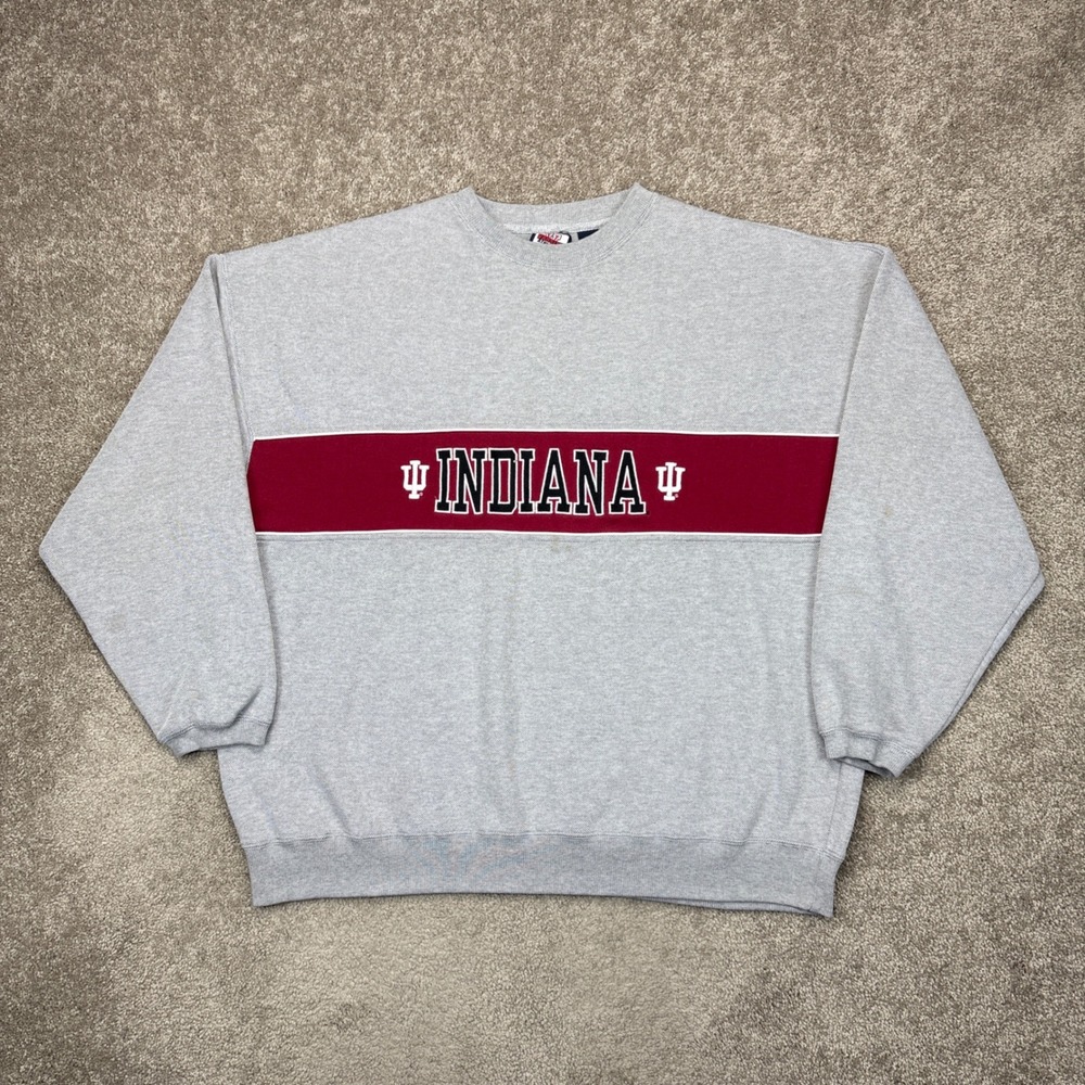 Vintage 90s Indiana Hoosiers‎ Sweatshirt 2XL